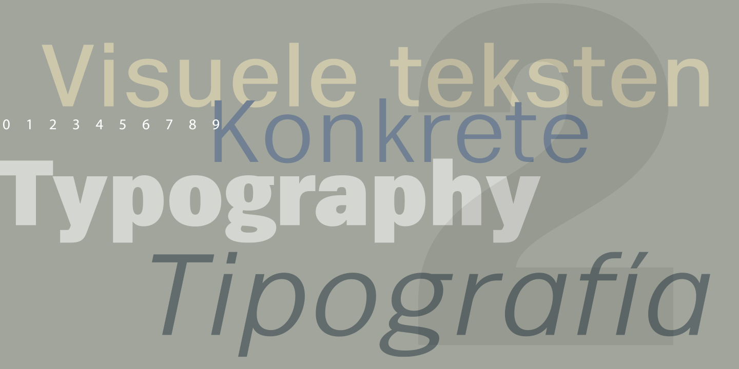 Ejemplo de fuente Eurotypo Sans Bold Italic